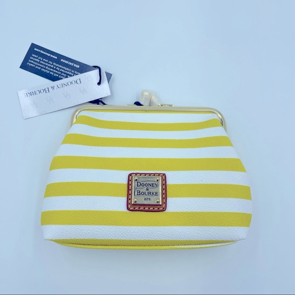 Dooney & Bourke Sullivan Coated Cotton Framed Purse NWT - Picture 2 of 5